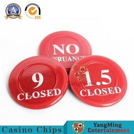 Buy Casino Game Accessories Gambling Niuniu Poker Cards Button Dedicated Plastic Insurance Brand Club Silk Screen online manufacture