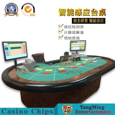 Buy SGS Intelligent Upgrade Rfid Poker Table Data Reading Recognition online manufacture