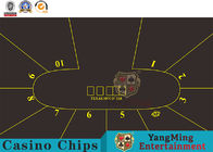 International Standard Texas Hold’em 9 Player Game Layout Professional Waterproof Entertainment Tablecloths customize