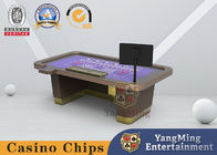 PU Leather Sic Bo Chips Chess Game Table For VIP Club Professional
