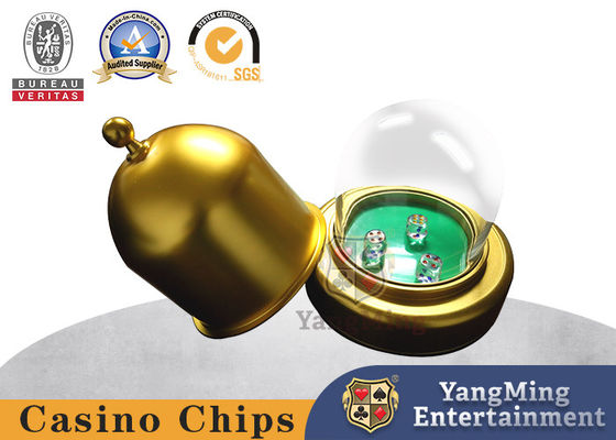 Buy Baccarat Dedicated Golden Copper Bull Cow Dice Cup online manufacture