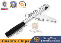Casino Poker Table Accessories Adjustable poker chip stick Metal Rod