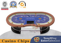 Texas Hold'Em Clubhouse Custom Casino Poker Table for 10 Player