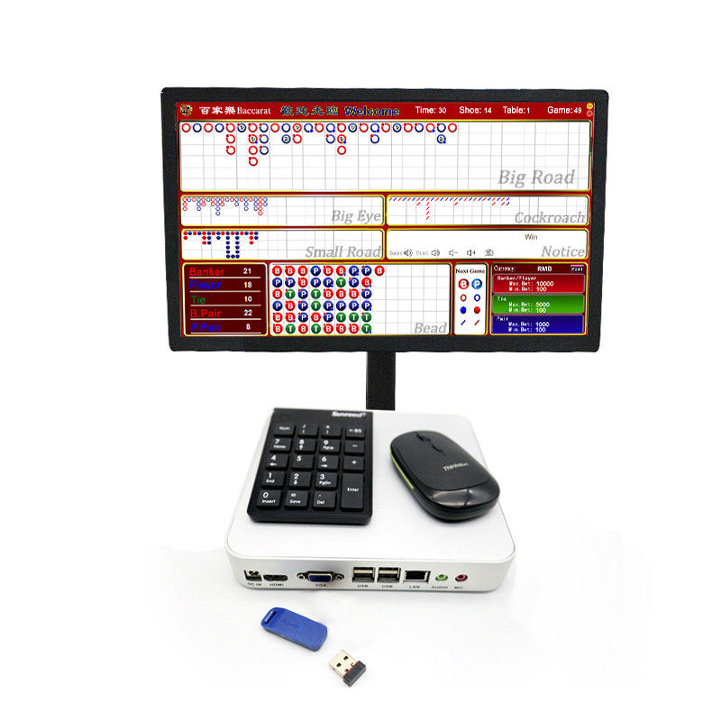 Qualità Accessori del software del sistema elettronico del tavolo da gioco del baccarat del casinò standard fabbrica