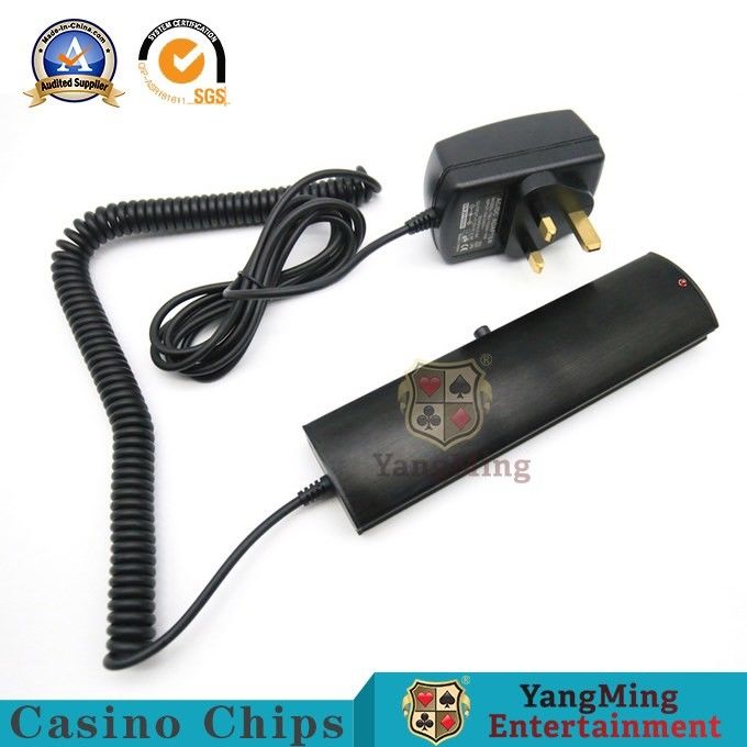 Kalite Poker Chip için Klasik UV Menekşe Sahte Para Dedektörü Siyah Geri Çekilebilir Güç Kaynağı fabrika