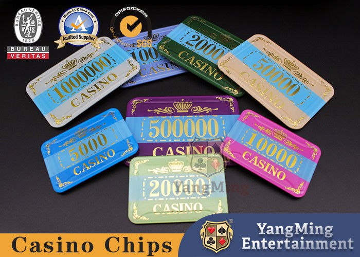 Qualidade Pôquer anticontrafacção UV de cristal Chips Can Be Customized do acrílico da tabela da bacará do casino fábrica