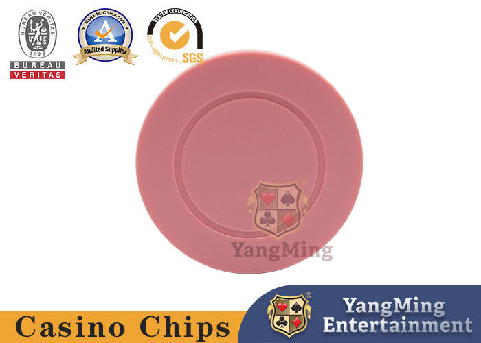 Quality Texas Roulette Casino Table 4g ABS Plastic Poker Chips With No Denomination factory