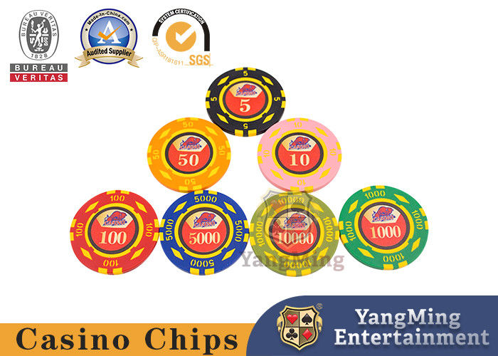 Kwaliteit Nieuw Aangepast 600 Stukken van de het Aluminiumlegering van Clubchips texas poker table game chips de Vastgestelde Doos fabriek