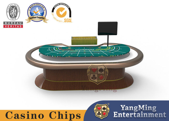 Qualità Tavolo verde verde del baccarat della persona della tabella di gioco del poker di punto della tovaglia 7 fabbrica
