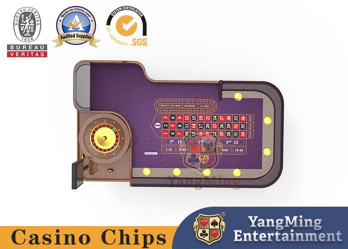 Jakość Half Disk Metal Tread Wheel Gambling Table Club dostosuje 32 w kole z litego drewna fabryka