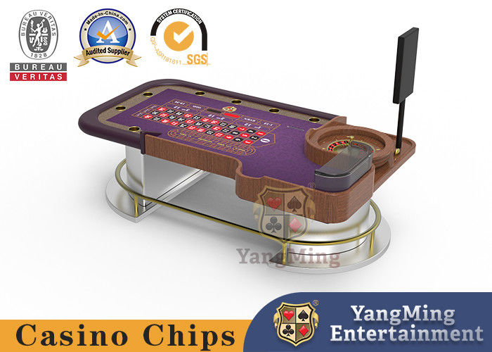 Jakość Half Disk Metal Tread Wheel Gambling Table Club dostosuje 32 w kole z litego drewna fabryka