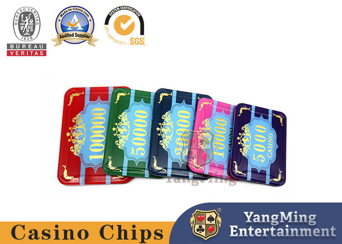 الجودة المهنية لعبة البوكر ختم كازينو رقاقة مجموعة 50mm مصنع