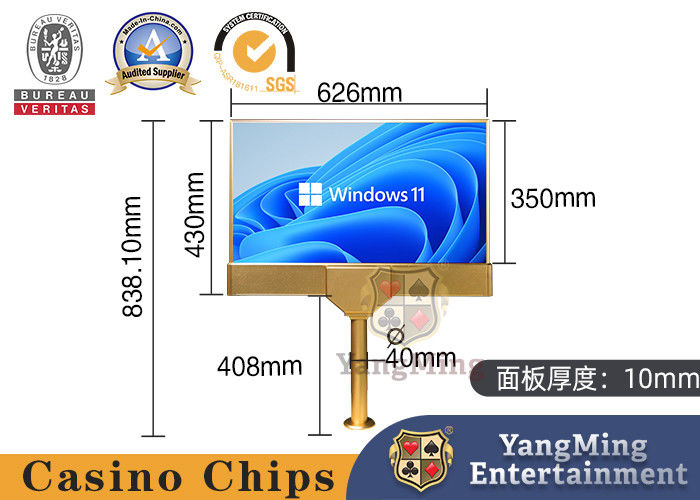 Quality New Ultra-Thin 27'' Baccarat Casino Table Gambling Systems With Double-Sided Display factory