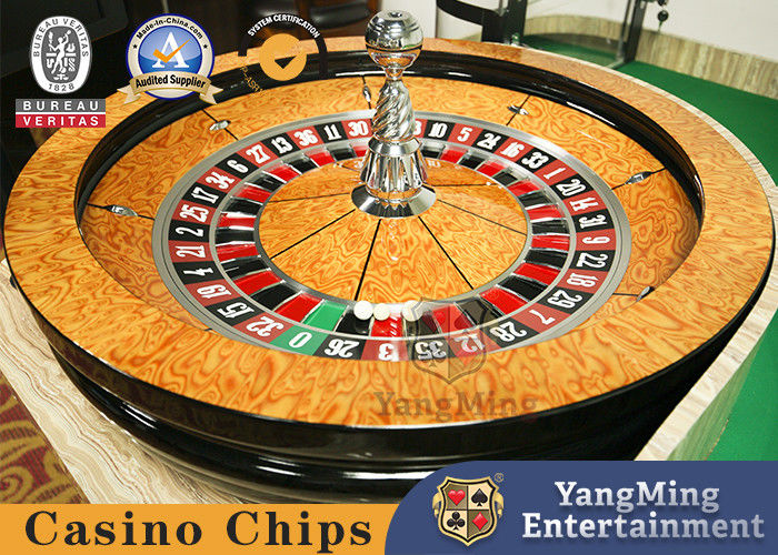 Qualità Legno massello 82cm Ruota manuale di roulette Tavola del casinò giochi da tavolo di poker personalizzati ruota superiore fabbrica