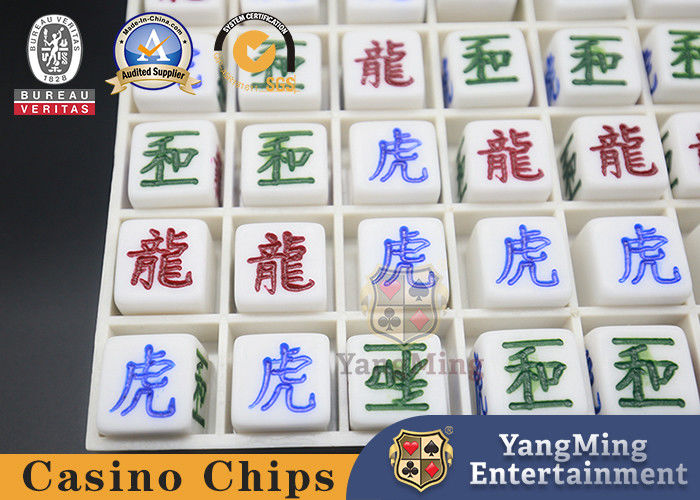 Qualità Baccarat Dragone Tigre Poker Tabella dei risultati perline Acrilico sculture Gocce di rugiada fabbrica