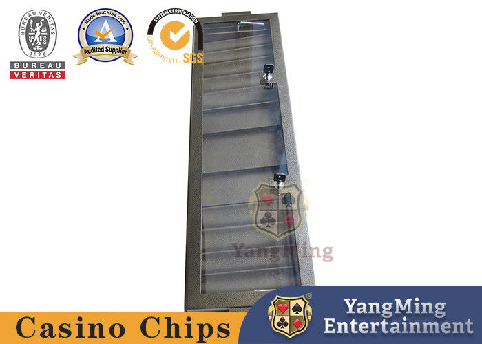 Quality Metal Double Layer Locking Chip Float Poker Table Chip Game factory