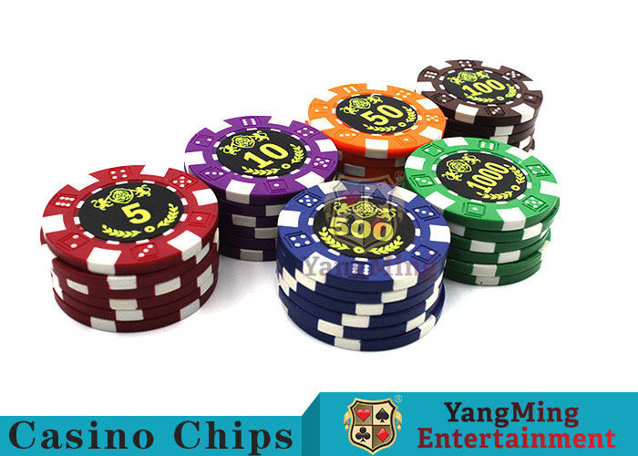 Jakość Dobre drukowanie, nie wyblakłe żetony pokerowe Casino Royale ze specjalnym materiałem ABS fabryka