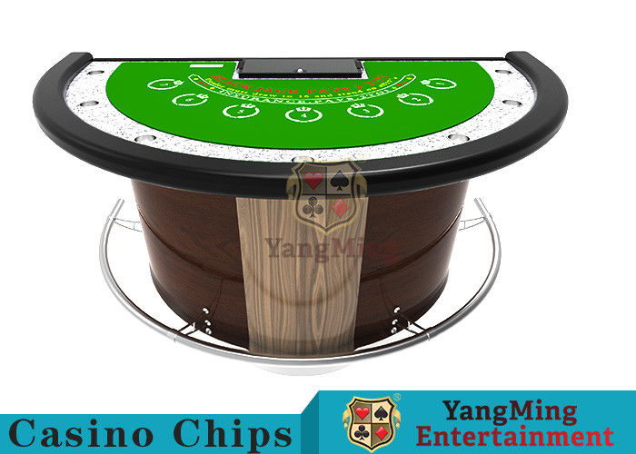 Qualité Amortisseur d'acier inoxydable à moitié autour de table de tisonnier pour le jeu de jeu de nerf de boeuf usine