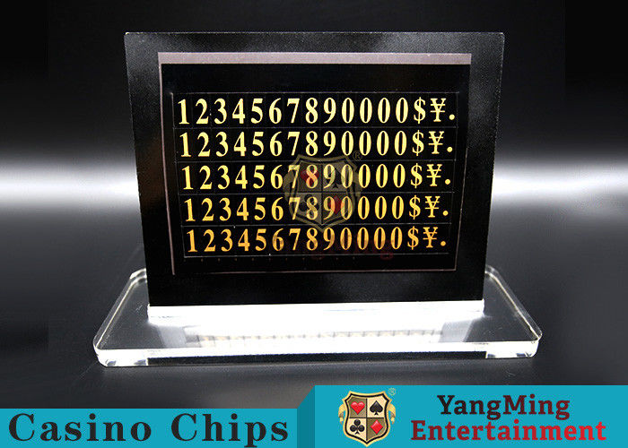 Quality Casino Dragon And Tiger High-Grade Pure Copper Entertainment Bet Card Table Limit Sign factory