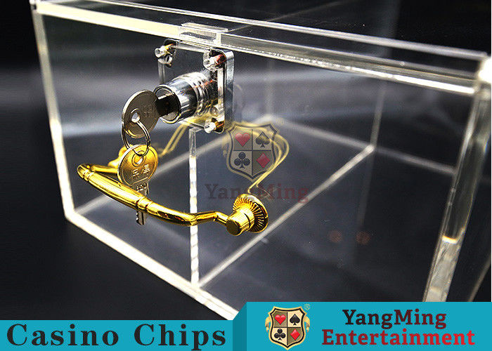 Quality High Capacity Casino Game Accessories Two Grids For Carrier Casino Poker Chip Set factory