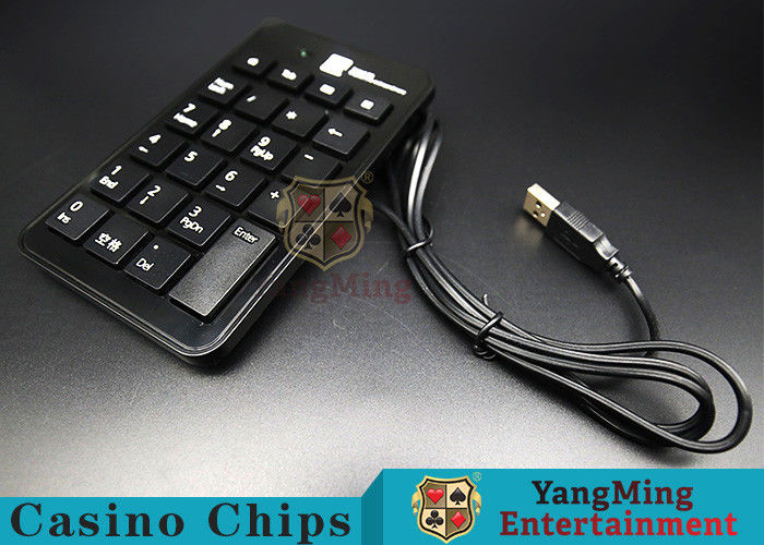 Portable Slim Mini Wired Usb Numeric Keyboard Especially For Baccarat System