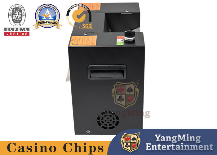 Calidad Accesorios para juegos de casino Triturador de doble boca Juego de cartas Alta velocidad Totalmente automático fábrica