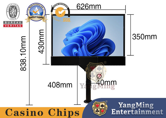 Quality Black Ultra Thin 27 Inch Display Double Sided Single System High Definition Monitor factory