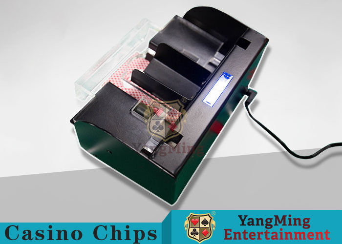 Smart Electric Battery Operated Card Shuffler , Casino Grade Card Shuffler