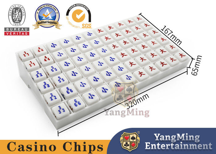 Qualidade Acrílico Dragão Tigre e Banqueiro Gota de Orvalho ABS Gravação de Plástico Jogo de Mesa Baccarat fábrica