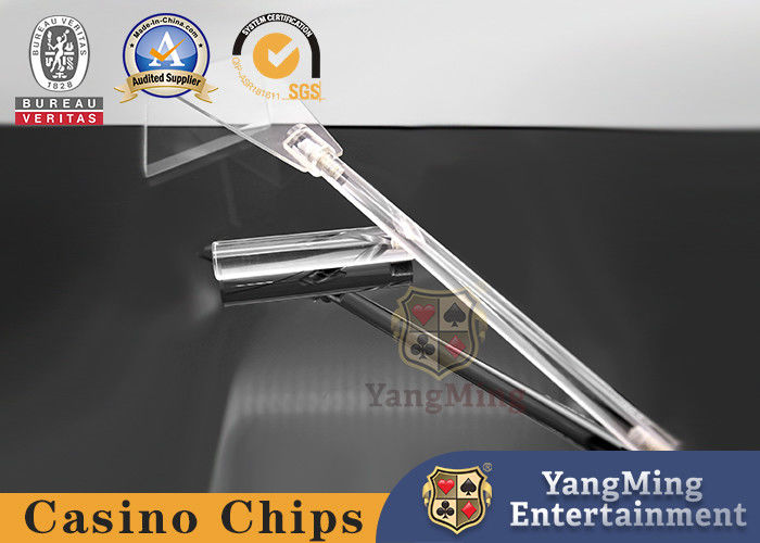 Qualidade Coletor de moedas de poker de plástico transparente com mesa removível fábrica