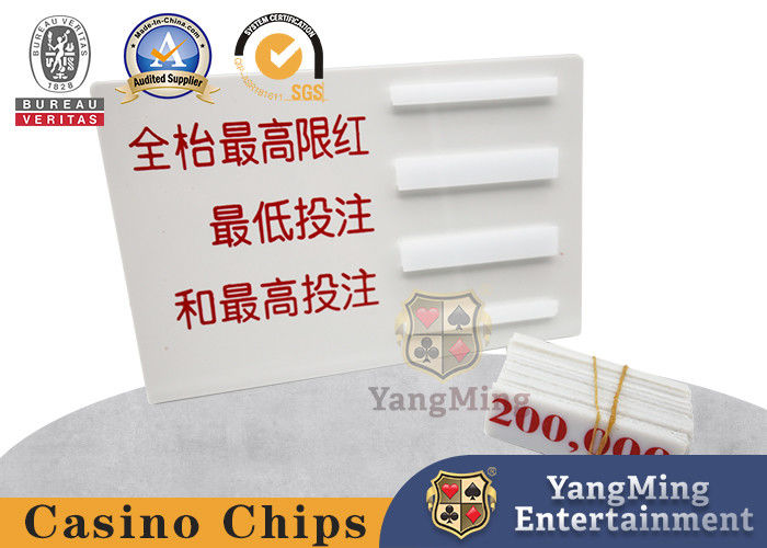 Qualité Nouveau logo de carte International Casino Stud Poker Table Poker Table Game Conception de la limite de mise usine