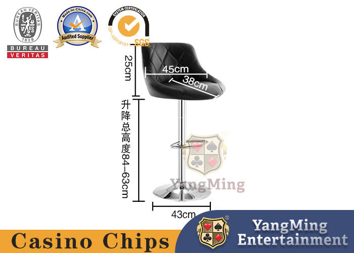 Calidad Casino Dealer Juego de silla Baccarat Texas Hold'Em Juego de mesa silla de personalización fábrica