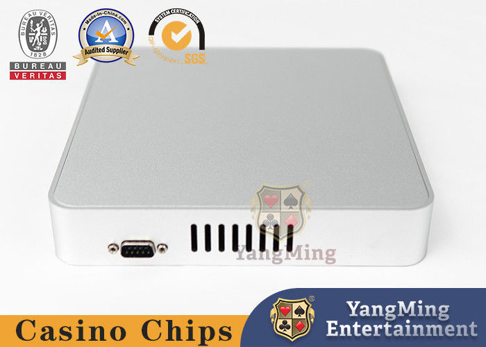 Quality Silver Mini Computer Console Poker Casino Table Accessories Baccarat Game System Host factory