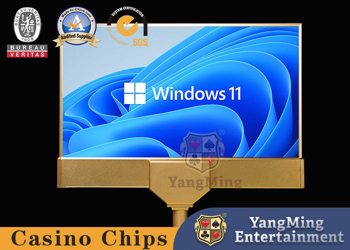 Quality New Ultra-Thin 27'' Baccarat Casino Table Gambling Systems With Double-Sided Display factory
