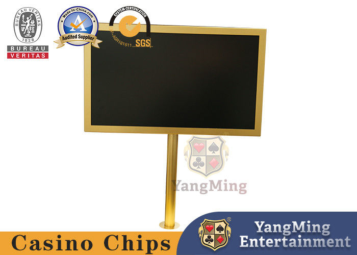 Jakość Baccarat System hazardowy Mat 27 cali Miedziany Telewizor Dwuekranowy HD Display fabryka