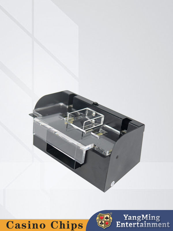 Jakość Nowy kasyno ekskluzywny użytek Deluxe Metal Automatic 2 Deck Card Shuffler fabryka
