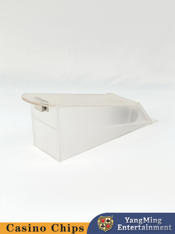 Qualität Matte Acryl Baccarat Tischhändler Schuh mit 8 Paaren von Poker-Kartenspielen Fabrik