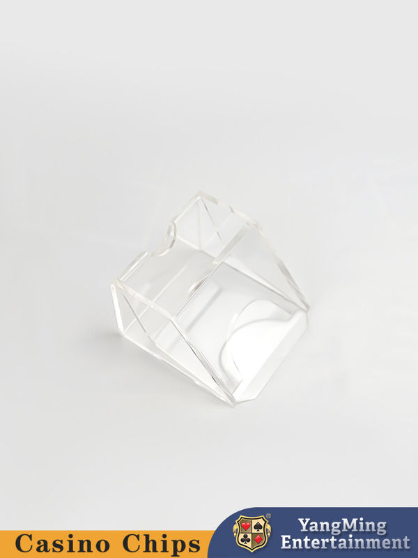 Qualidade 2 pares de cartas de poker, acrílico totalmente transparente, Niu Niu Black Jack jogo de mesa de poker fábrica