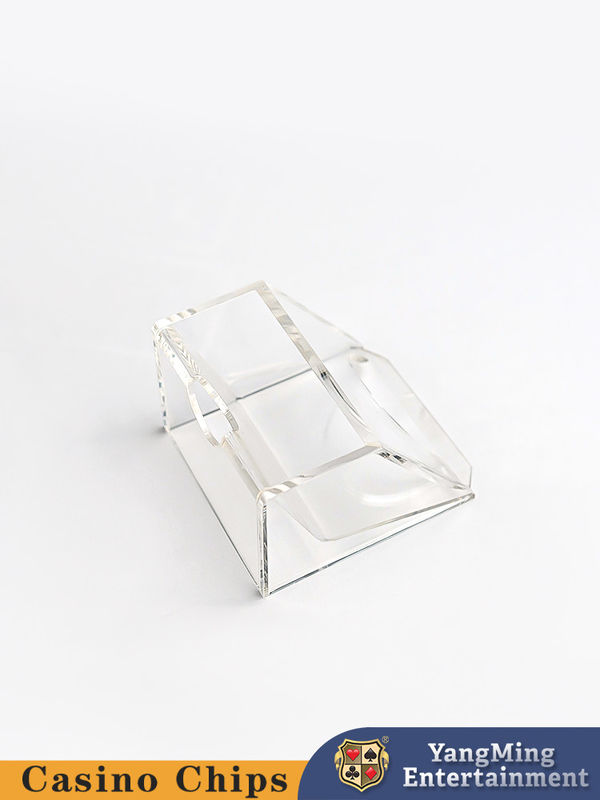 Qualidade 2 pares de cartas de poker, acrílico totalmente transparente, Niu Niu Black Jack jogo de mesa de poker fábrica