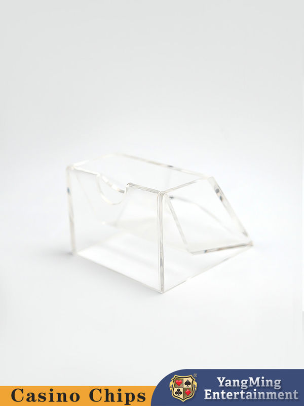 Qualidade 2 pares de cartas de poker, acrílico totalmente transparente, Niu Niu Black Jack jogo de mesa de poker fábrica