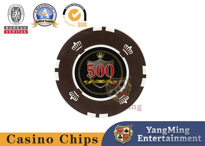 Jakość 760 PCS Custom Printed Clay Plastic Poker Chips Zestaw prezentowy w srebrnej aluminiowej obudowie fabryka