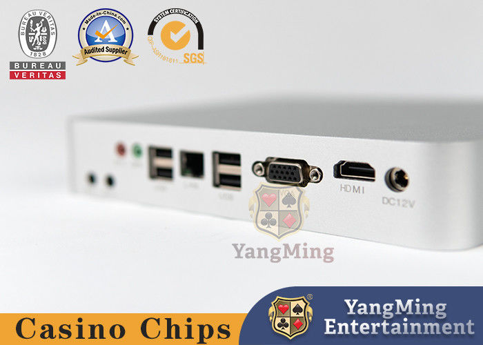 Qualität Casino-Software Baccarat Poker Tischsystem Silber Aluminiumlegierung Computer Fabrik