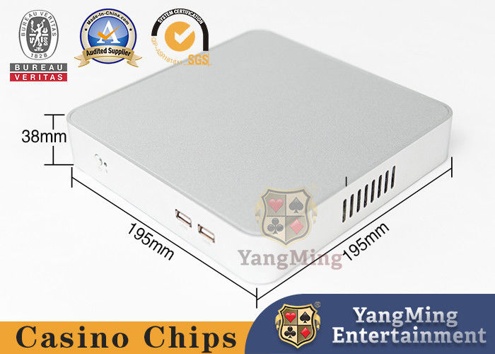 Jakość Oprogramowanie do kasyna Baccarat Poker System Stołu Srebro Aluminium Stopek Komputer fabryka