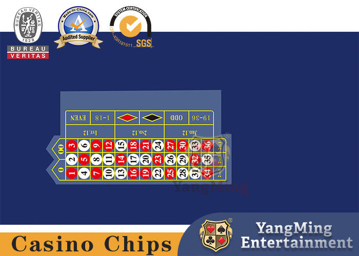 Qualità Gioco di roulette Tappe da tavolo Casinò Poker Tavolo Baccarat Texas Personalizza Logo fabbrica