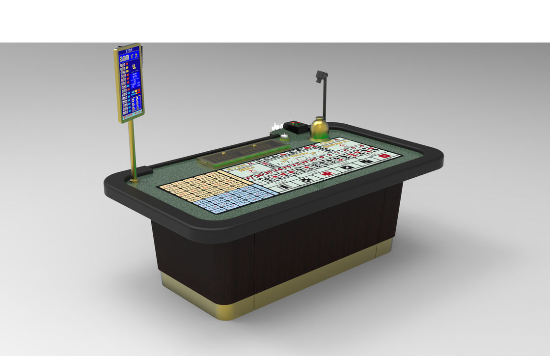 Qualität Individuelle Größen von internationalen Spieltischen Sic Bo Casino Tische Elektrische Würfel Tassen Fabrik