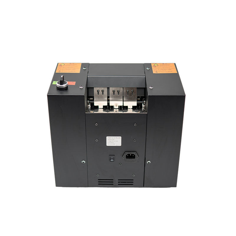 Qualidade Triturador de cartões de aço inoxidável preto para mesas de poker de cassinos de duplo porto para máquina de trituração de cartões fábrica