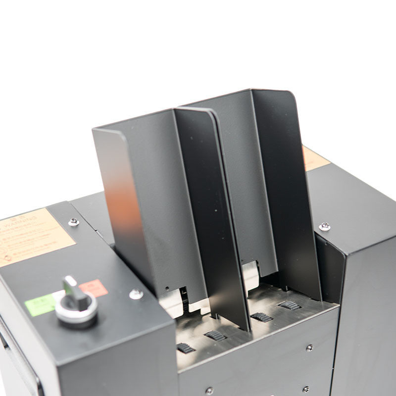 Qualidade Triturador de cartões de aço inoxidável preto para mesas de poker de cassinos de duplo porto para máquina de trituração de cartões fábrica