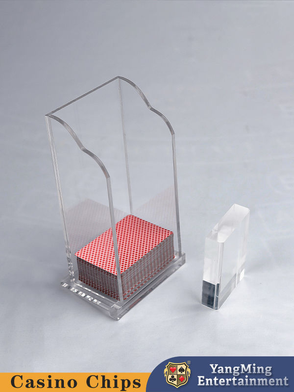 Jakość Pudełko z kartami pokerowymi Baccarat Black Jack Gra stołowa na hazard fabryka