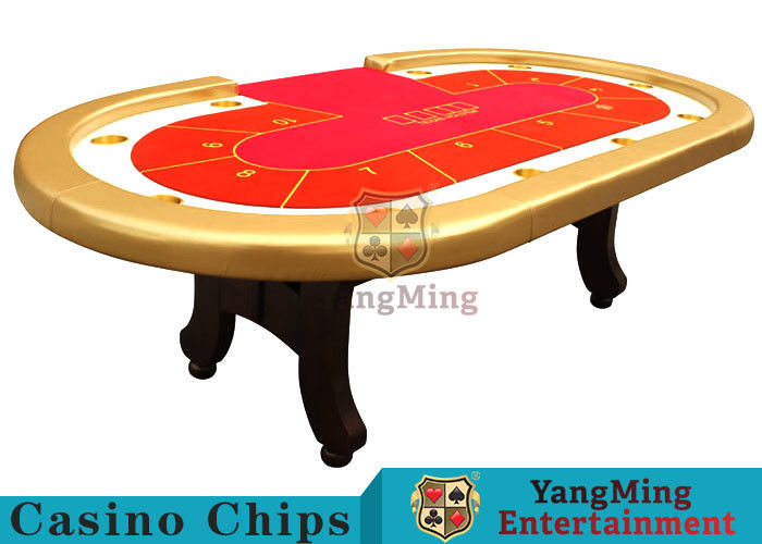 High Elasticity Sponge Foreskin h Feet Texas Holdem Poker Table 2600*1400*800mm
