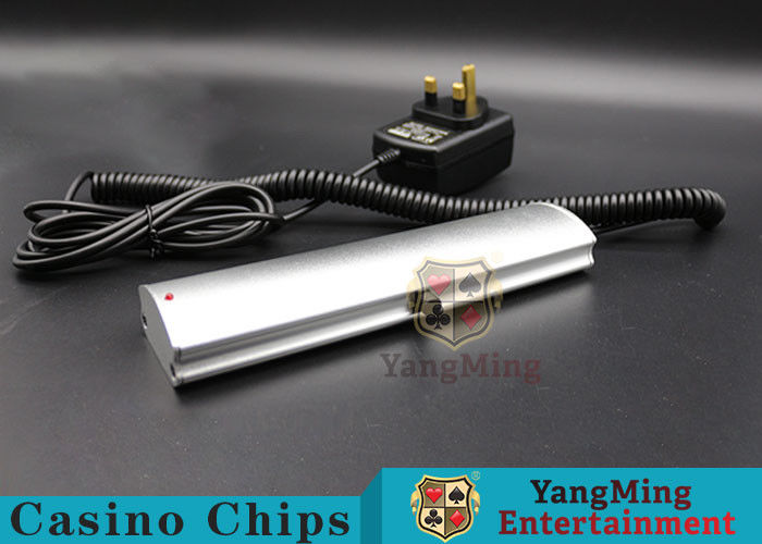 Kualitas Black Poker Chip Purple Light Code Verifier Meja Poker Baccarat Lampu Verifikasi Kode Meja Permainan pabrik